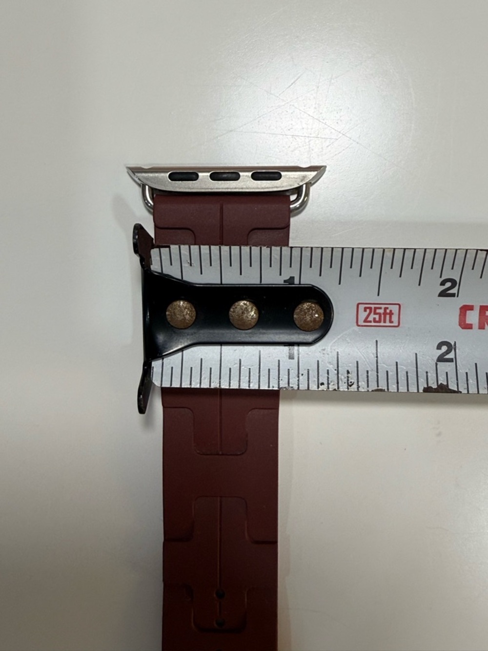 Apple Watch Hermès 45mm Rouge H Kilim Band w/ Stainless Steel Deployment Buckle - Picture 14 of 16